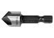 YATO HEX- 1/4" 12.4 x 40 мм HSS Зенківка конічна по металу  YT-44724 фото 3